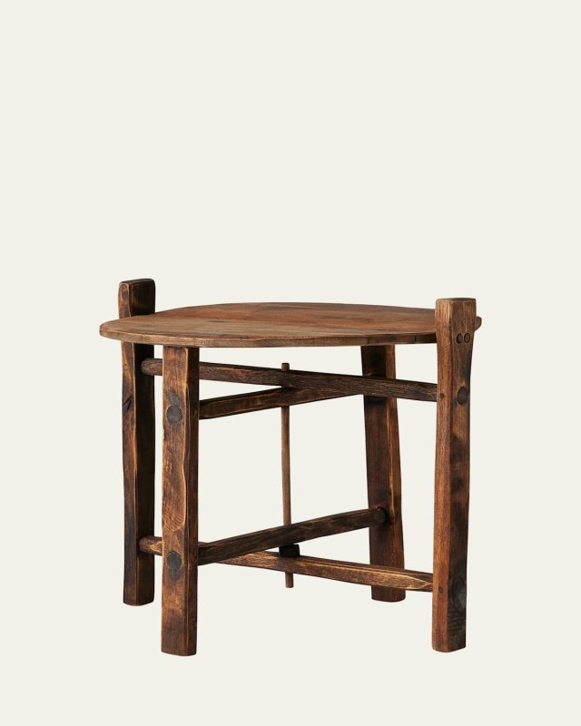 Found Foldable Wine Table